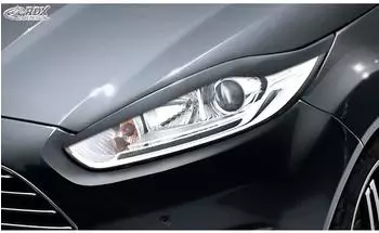 RDX Scheinwerferblenden Fiesta VII Facelift 2012-2017, ABS unlackiert (RDSB144)