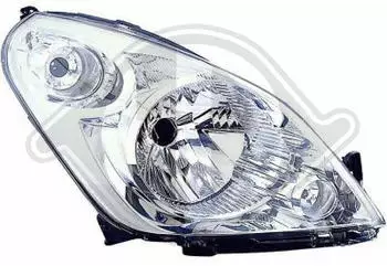 Diederichs Hauptscheinwerfer H4 rechts, Suzuki Splash (bis 06.2012) (6466980)