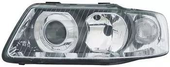 TYC Hauptscheinwerfer links, Halogen H7/H1, Audi A3 8L (20-0118-05-2)