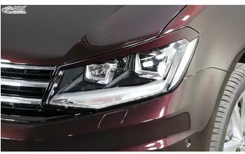 RDX Scheinwerferblenden Volkswagen Caddy IV 2015-2020, ABS, unlackiert (RDSB197)