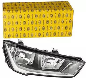 Hella Hauptscheinwerfer Halogen H15/H7, rechts, Audi A1 (1EG 354 838-021)