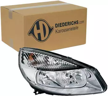 Diederichs Hauptscheinwerfer Halogen rechts, Renault Grand Sc&eacute;nic II (JM0/1) (4464482)