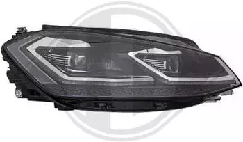 Diederichs Hauptscheinwerfer LED mit LWR-Motor, Kurvenlicht, rechts, VW Golf VII (2217086)