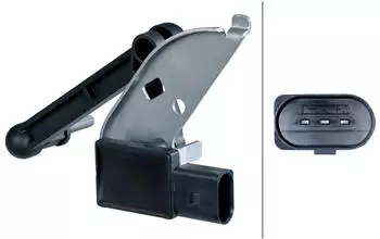 Hella Sensor Leuchtweitenregulierung Vorderachse links 3-polig (6PM 012 699-141)