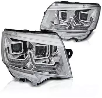 Tuning-Tec Scheinwerfer LED Tagfahrlicht Lightbar VW T6.1 (2019-), chrom
