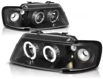 Tuning-Tec A3 (8L) Angel Eyes Scheinwerfer schwarz (1996-2000)