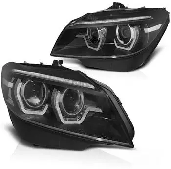 Tuning-Tec Xenon-Scheinwerfer mit LED-Tagfahrlicht für Z4 E89 (2009–2013), schwarz