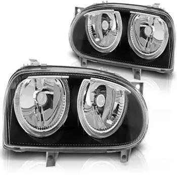 Tuning-Tec Angel Eyes Scheinwerfer Golf 3 (1991-97), schwarz