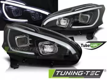 Tuning-Tec Scheinwerfer-Set LED-Tagfahrlicht Peugeot 208 (2012-2015), schwarz