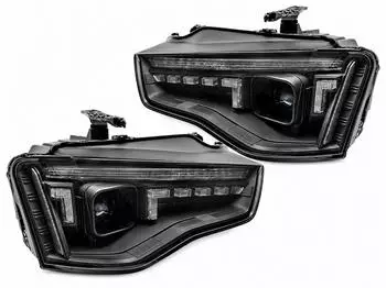 Tuning-Tec Xenon-Scheinwerfer mit LED-Tagfahrlicht, A5 Facelift (2011&ndash;2016), schwarz