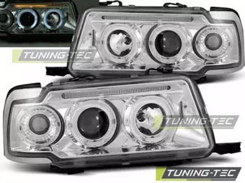 Tuning-Tec Angel Eyes Scheinwerfer Audi 80 B4 1991-1996, chrom (LPAU29)
