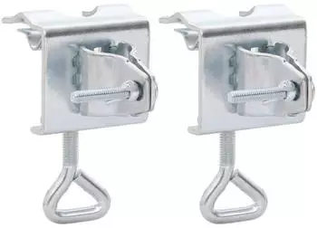 vidaXL Sonnenschirmhalter f&uuml;r Balkon 2 Stk. 32 mm Verzinkter Stahl (4003384)
