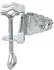vidaXL Sonnenschirmhalter für Balkon 2 Stk. 32 mm Verzinkter Stahl (4003384)