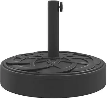 vidaXL Sonnenschirmst&auml;nder f&uuml;r &Oslash;38/48 mm Mast 25 kg Rund (4007978)