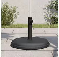 vidaXL Sonnenschirmst&auml;nder &Oslash;32/35/38 mm Mast 15 kg Rund