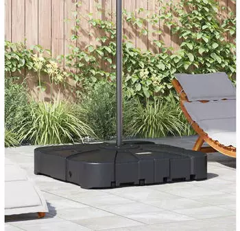 vidaXL 2-teiliges Schirmst&auml;nder-Set 150 kg Sand oder 113 kg Wasser (42006932)