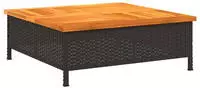 vidaXL Verkleidung f&uuml;r Sonnenschirmst&auml;nder Schwarz 70x70x25 cm