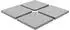 vidaXL Schirm-Gewichtsplatten 4 Stk. Quadratisch Grau Granit 100 kg (276268)