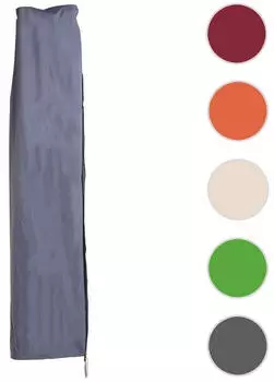MCW Schutzh&uuml;lle Blau Textil 60x265x60 cm Sonnen- & Sichtschutz Sonnenschirmh&uuml;llen