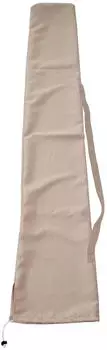 Proregal Schutzh&uuml;lle F&uuml;r Sonnenschirm Bis 3x4m HxBxT 270x33x1cm Creme Abdeckh&uuml;lle Cover Mit Kordelzug
