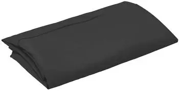 vidaXL Ampelschirm Ersatzbezug 300cm 8 Arme Schwarz (313807)