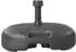 Doppler PE-Sockel Ø 19-33 mm 20 kg anthrazit