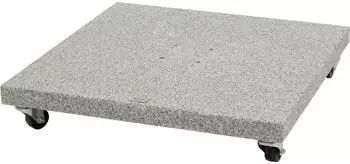 Siena Garden Ennio Base Granit 120 kg hellgrau eckig (V42415)