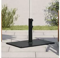 vidaXL Sonnenschirmst&auml;nder &Oslash;32/38/48 mm Mast 15 kg Rechteckig