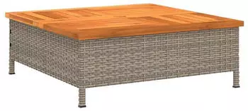 vidaXL Verkleidung f&uuml;r Sonnenschirmst&auml;nder Grau 70x70x25 cm Akazie (365953)