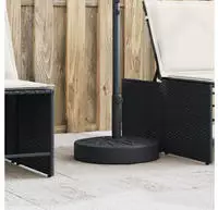 vidaXL Sonnenschirmst&auml;nder f&uuml;r &Oslash;38/48 mm Mast 25 kg Rund