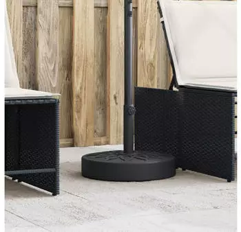 vidaXL Sonnenschirmst&auml;nder f&uuml;r &Oslash;38/48 mm Mast 25 kg Rund (4007975)