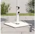 vidaXL Sonnenschirmständer Ø32/38/48 mm Mast 17 kg Quadratisch (368679)