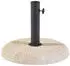 casa.pro Stone-look Schirmständer Beige