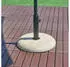 casa.pro Stone-look Schirmständer Beige
