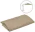 vidaXL Ersatzbezug für Ampelschirm Taupe 300cm (313806)