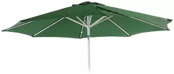 Mendler Sonnenschirm N18 Ersatzbezug Ø 2,7m Textil grün (81636)