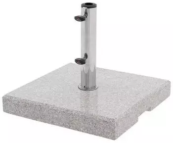 Doppler Life Sonnenschirmständer Granit, quadratisch, 25kg