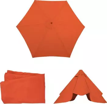 MCW Ampelschirmbespannung Lissabon-B-S &Oslash; 3 cm terracotta (88888)