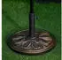 Outsunny Sonnenschirmständer 13 kg für 35 mm/38 mm/48 mm Durchmesser Antik bronze (DE84D-0460431)