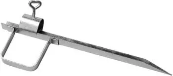 Doppler Rasendorn Dreibein XL Stahl, bis 50mm Rohrst&auml;rke (85298UE)