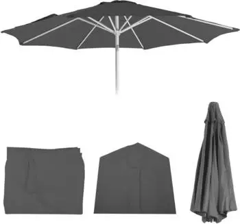 MCW Ersatz-Bezug f&uuml;r Sonnenschirm Asti anthrazit (89140)