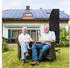 Relaxdays Schutzhülle ampelschirm Schirmhülle wasserdicht Schirm Überzug schwarz 260 cm