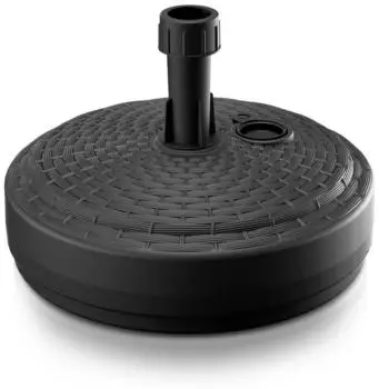 Deuba Schirmst&auml;nder anthrazit Polyrattan Optik anthrazit &Oslash;39cm (193241)