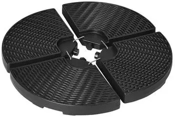 Outsunny Schirmhalter Sonnenschirmgewicht (DE84D-201V00BK0431)