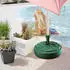 Prosperplast Round parasol base 39 cm Green