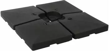 Mendler HWC-F79 Sonnenschirmst&auml;nder f&uuml;r Ampelschirm, bef&uuml;llbar 124kg (HWC-F79)