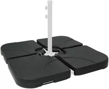 Swing & Harmonie Schirmst&auml;nder-Beschwerungsplatte bef&uuml;llbar bis 130kg (UB-4)