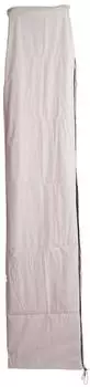 Proregal Schutzhülle Für Ampelschirm Bis 3,5 m 265x60x60cm Creme-Grau