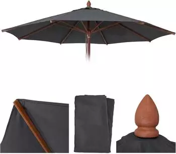 MCW Ersatz-Bezug C57b Rund &Oslash;4m Polyester Anthrazit