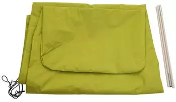 Proregal Schutzh&uuml;lle F&uuml;r Ampelschirm Bis 4,3 m 240x60x60cm Hellgr&uuml;n